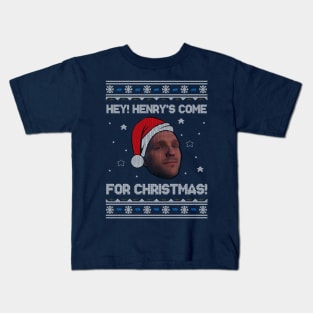 Kingdom Come Deliverance Henry's Come For Christmas! Kids T-Shirt